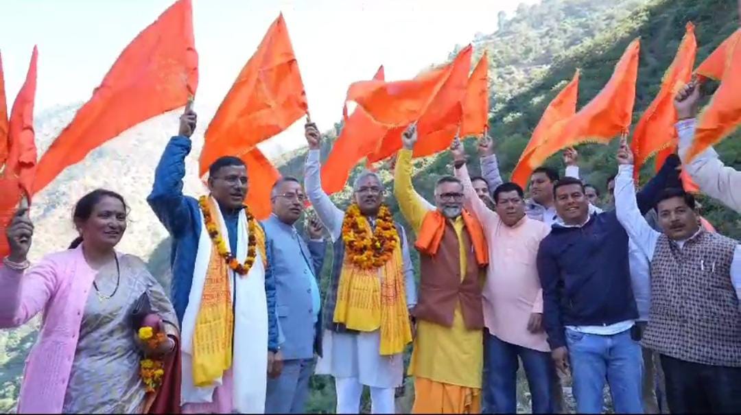 रामसेतु में गिलहरी के योगदान की भावना के अनुरूप ही हमें चलना है तभी हमारे संकल्प पूरे होंगे: त्रिवेंद्र