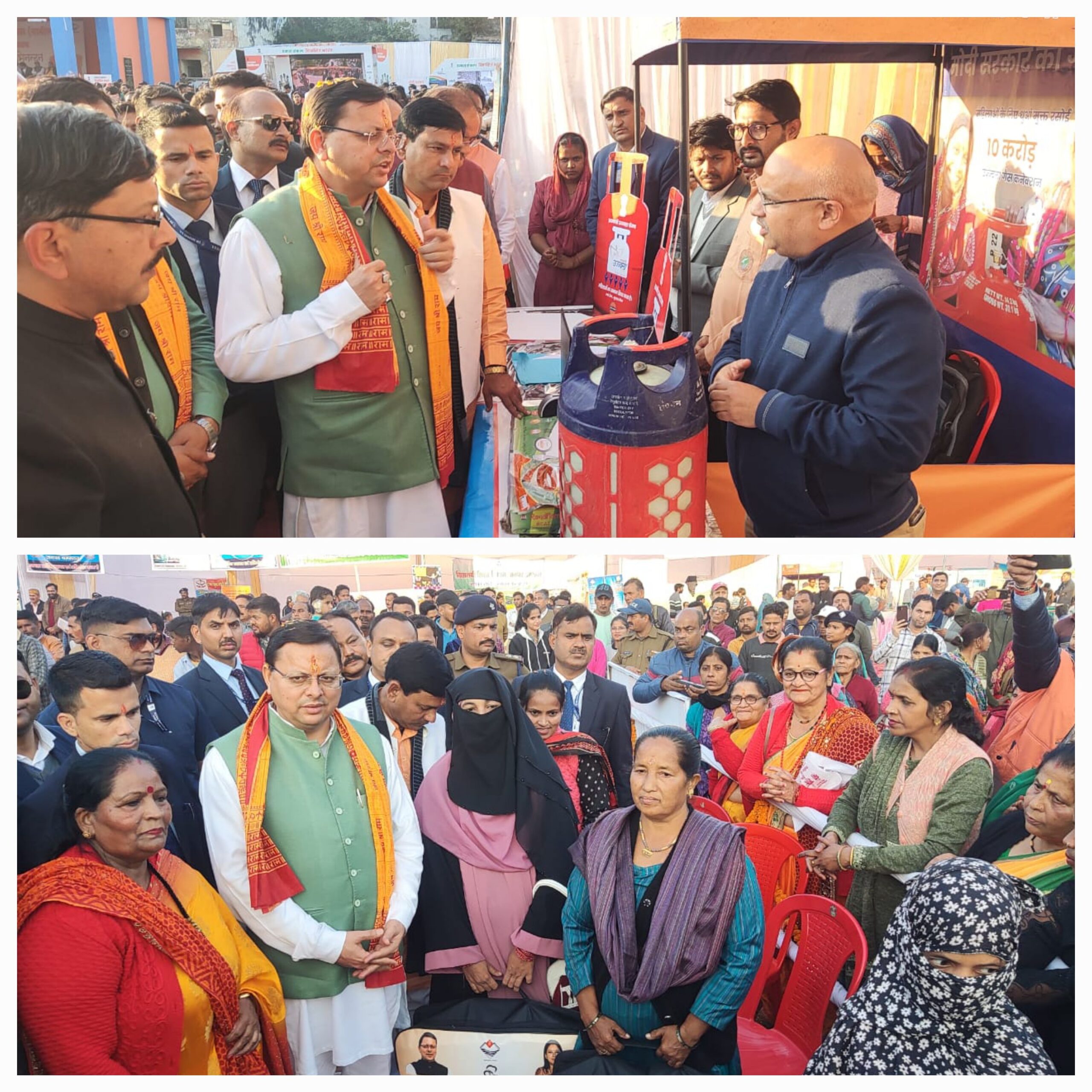 सहकारी विभाग के 10 साधन सहकारी समितियां को 13 लाख के चेक  मुख्यमंत्री धामी ने  प्रदान किये