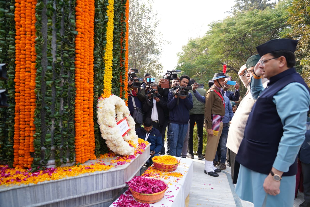 प्रधानमंत्री मोदी के नेतृत्व में जवानों का मनोबल तेजी से बढ़ा है: धामी