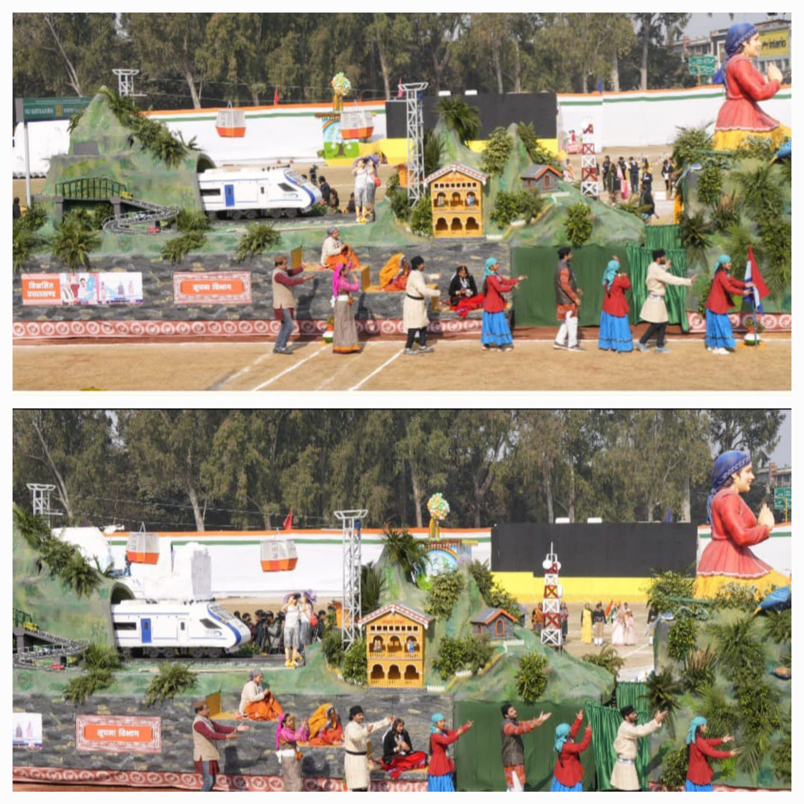 सूचना विभाग के महानिदेशक  बंशीधर तिवारी ने कहा कि मुख्यमंत्री  पुष्कर सिंह धामी के निर्देश पर सूचना विभाग द्वारा ‘‘विकसित उत्तराखण्ड‘‘ की झांकी का निर्माण किया गया है