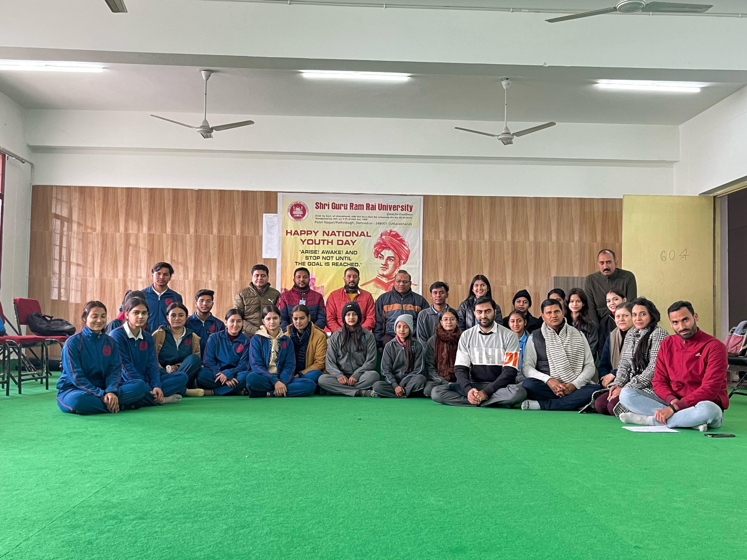 श्री गुरु राम राय विश्वविद्यालय में युवा संवाद कार्यक्रम का आयोजन