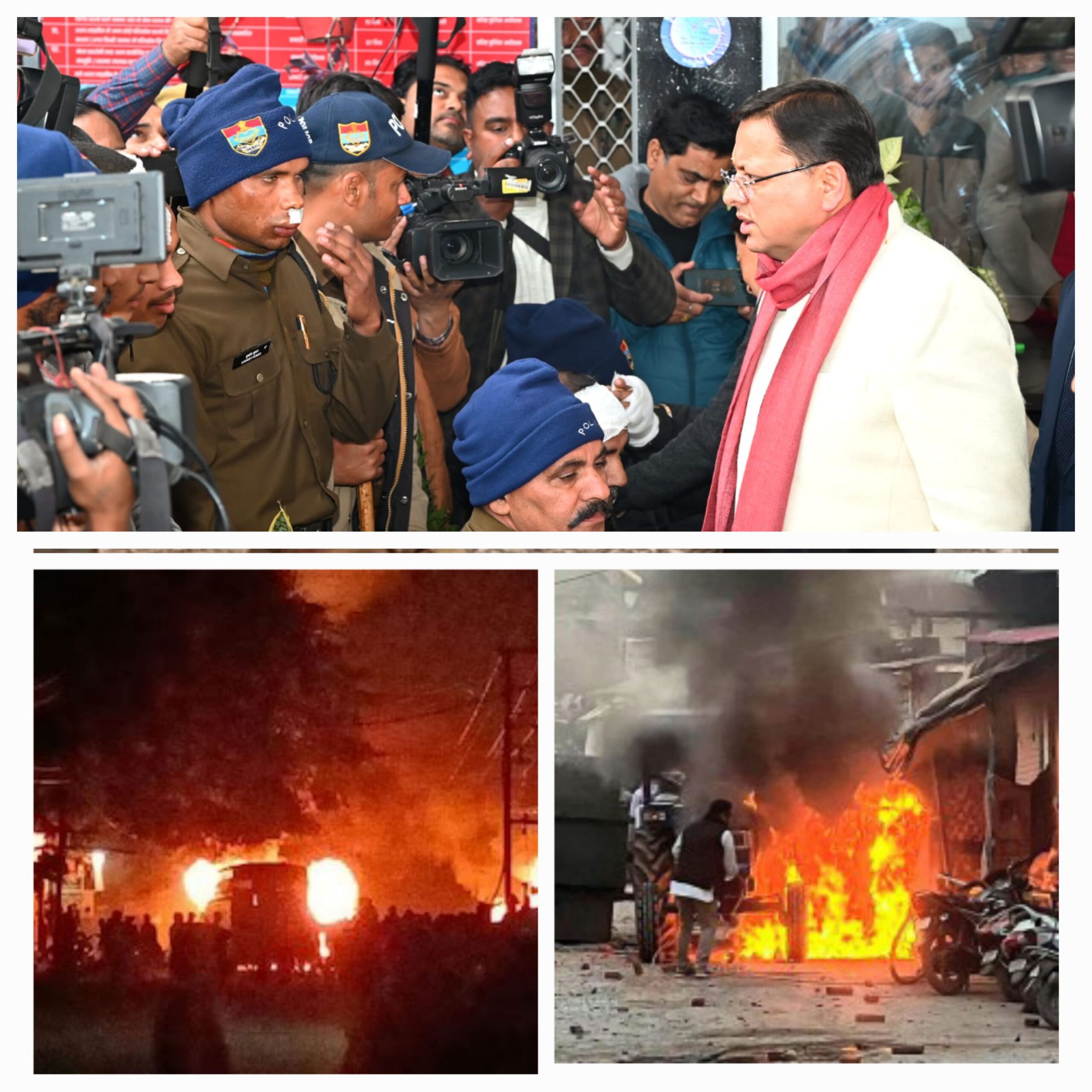 सुनियोजित तरीके से हुआ प्रशासन पर हमला:मुख्यमंत्री पुष्कर सिंह धामी
