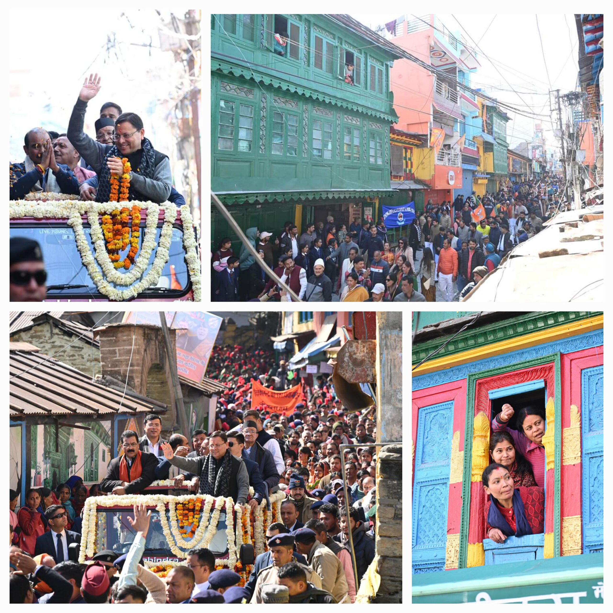 मुख्यमंत्री धामी मातृ-शक्ति को समर्पित “दीदी-भुलि हाथ लगाल, उत्तराखण्ड हौल अमृत काल” कार्यक्रम में पहुंचे और उमड़ आया यह सैलाब