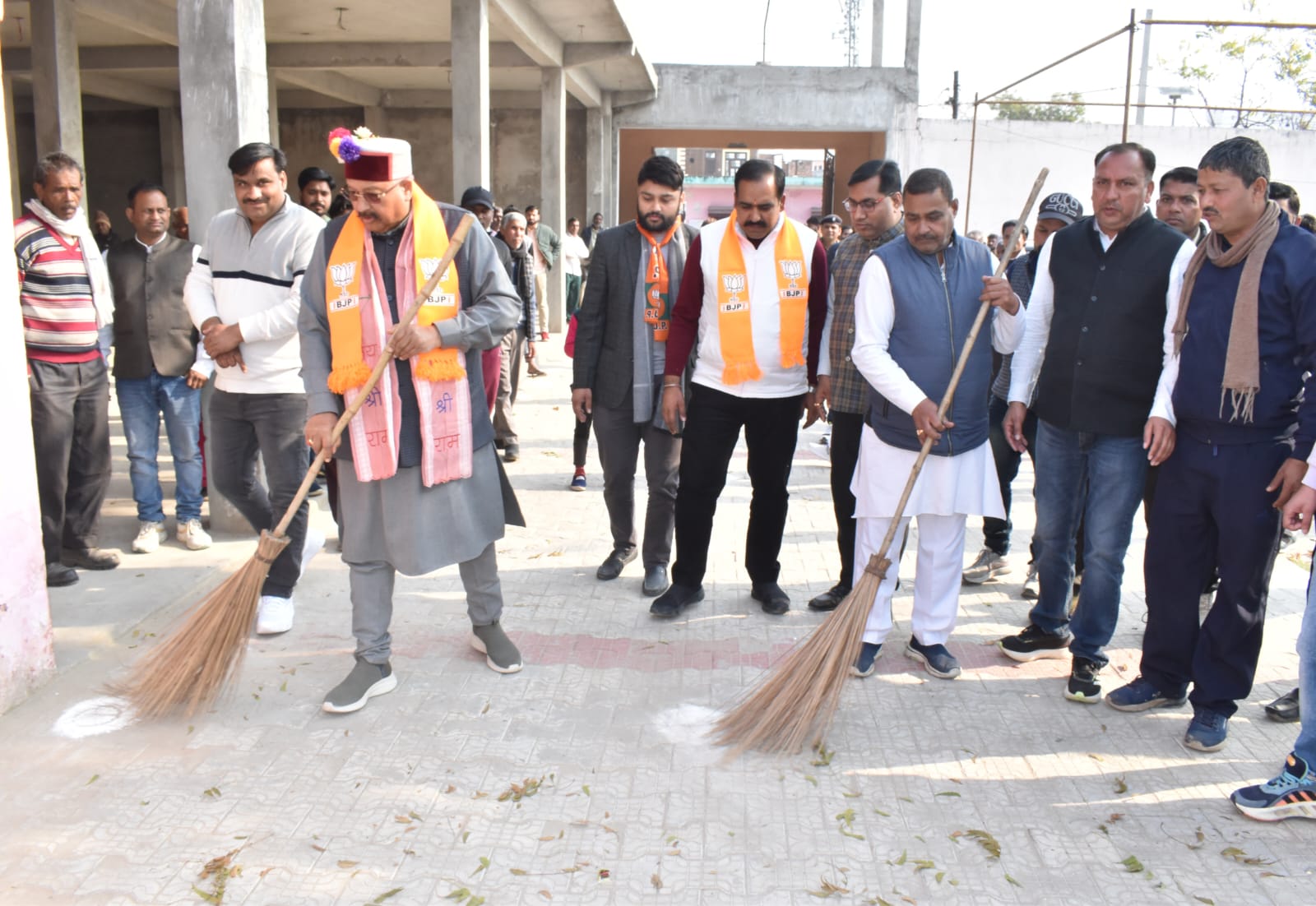 गांव चलो अभियान” कार्यक्रम के तहत जमालपुर कलां पहुंचे प्रभारी मंत्री महाराज