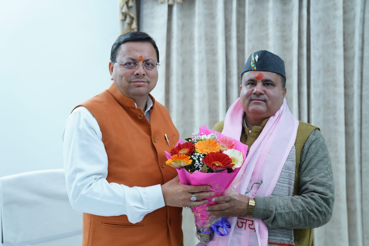मुख्यमंत्री धामी ने कहा संसद के उच्च सदन में महेंद्र भट्ट की उपस्थिति से प्रदेश के विकास सम्बन्धी कार्यों को प्रबलता मिलेगी