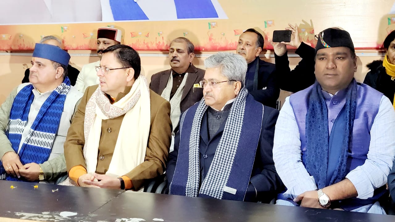 भाजपा की प्रदेश की पांचों लोकसभा सीटों पर कार्यालयों के हुए वर्चुअल उद्घाटन