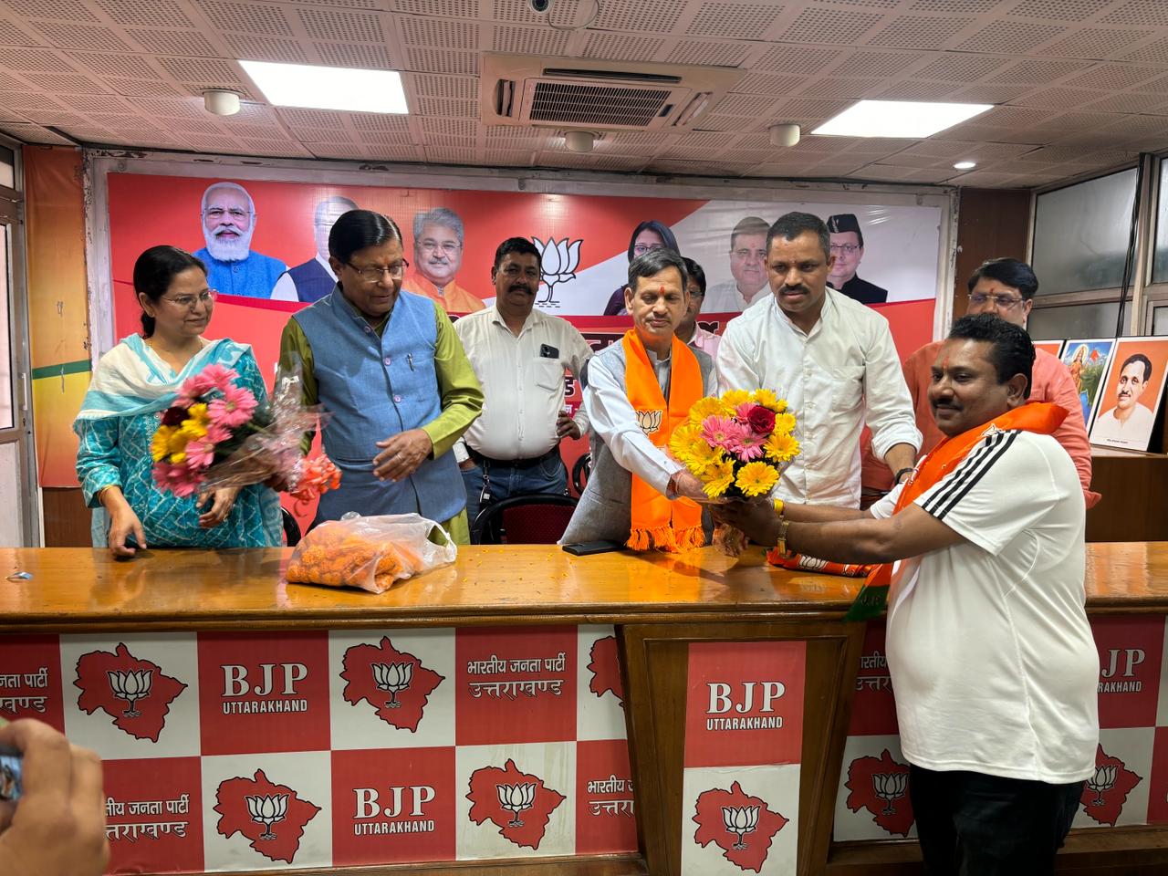 लोकसभा चुनाव को लेकर आज भाजपा को किसान यूनियन का समर्थन हासिल हुआ