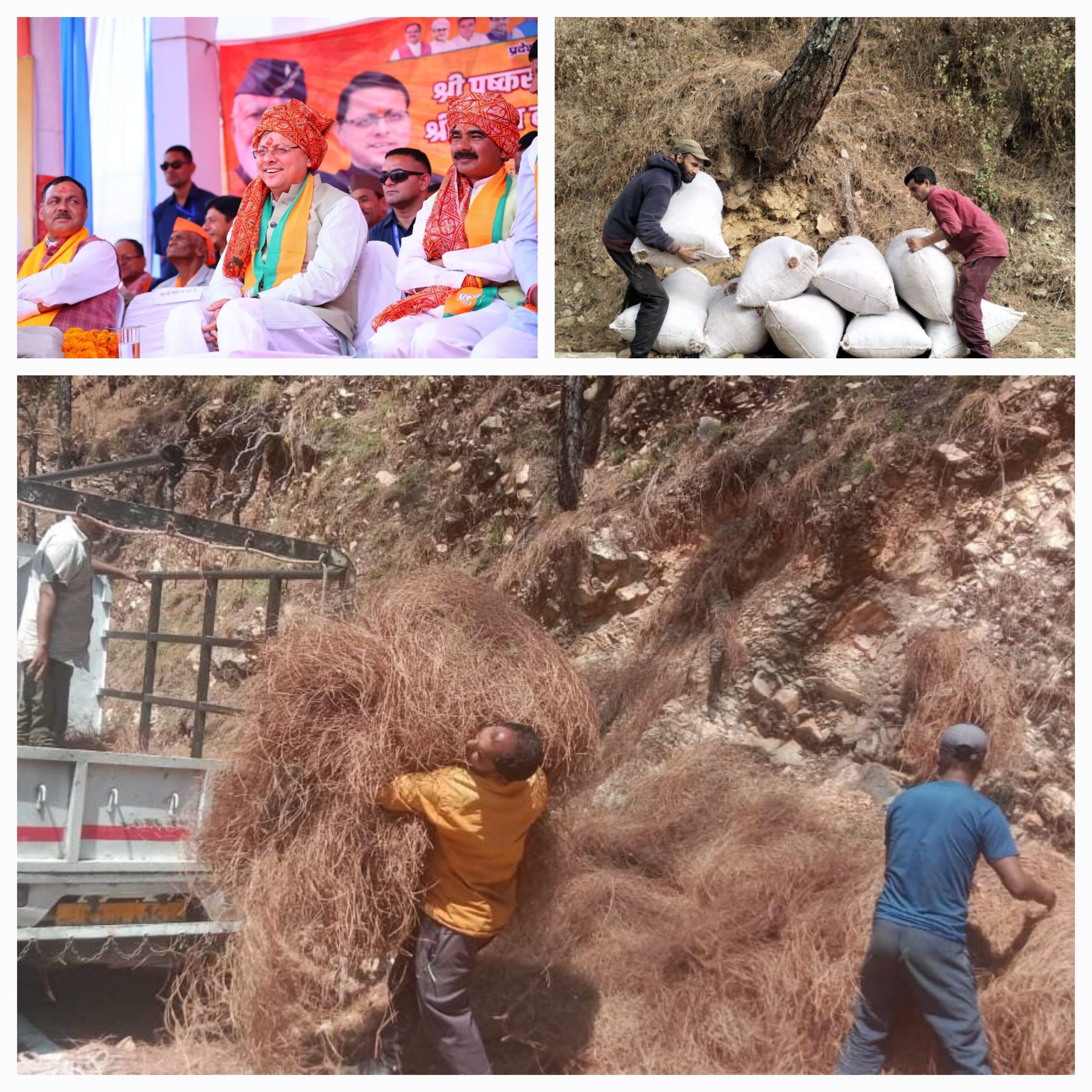 जंगलों में फायर कंट्रोल में बड़ी मददगार साबित हो रही “पिरूल लाओ पैसा पाओ” योजना…