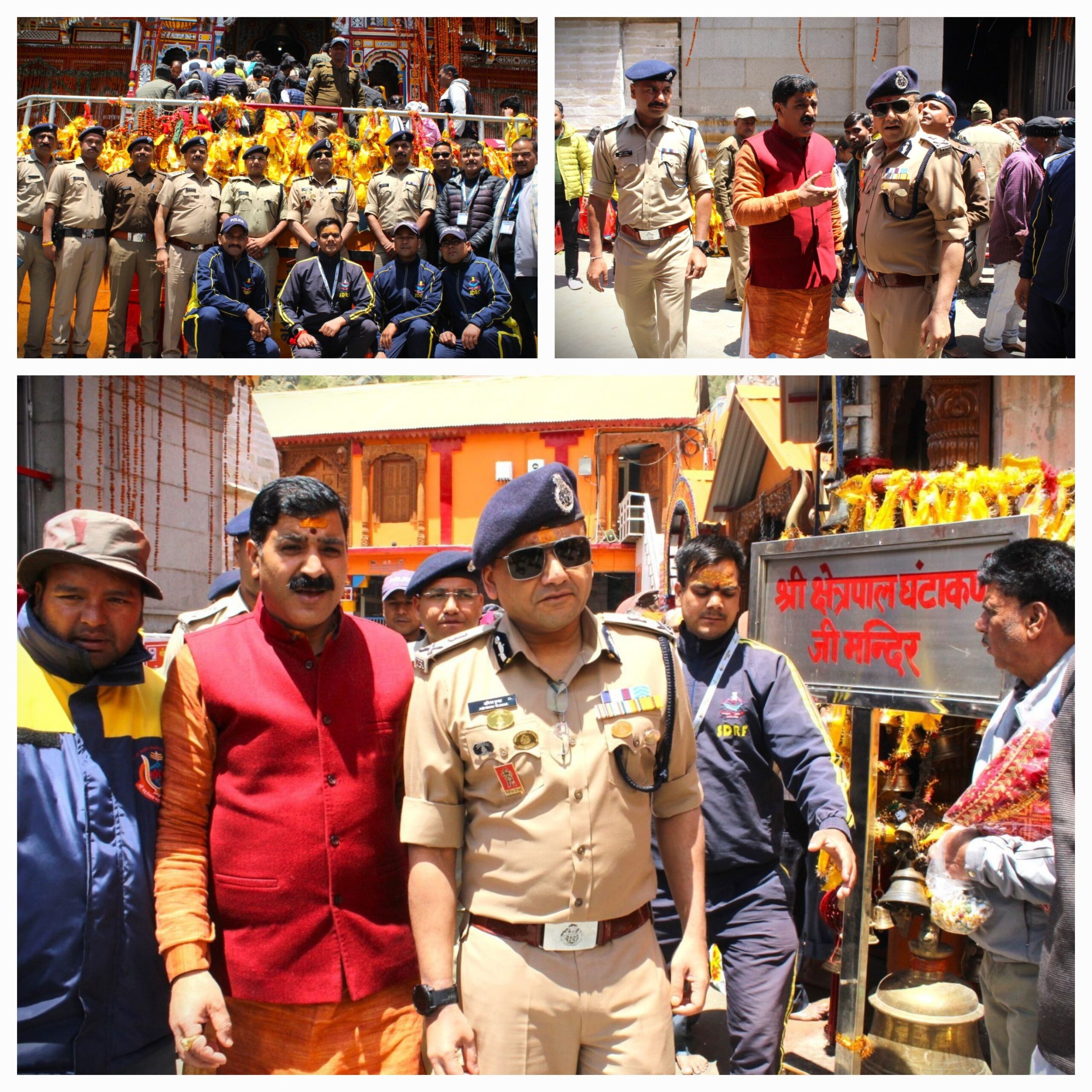 डीजीपी अभिनव कुमार ने श्री बद्रीनाथ धाम पहुँचकर यात्रा एवं सुरक्षा व्यवस्थाओं का किया निरीक्षण