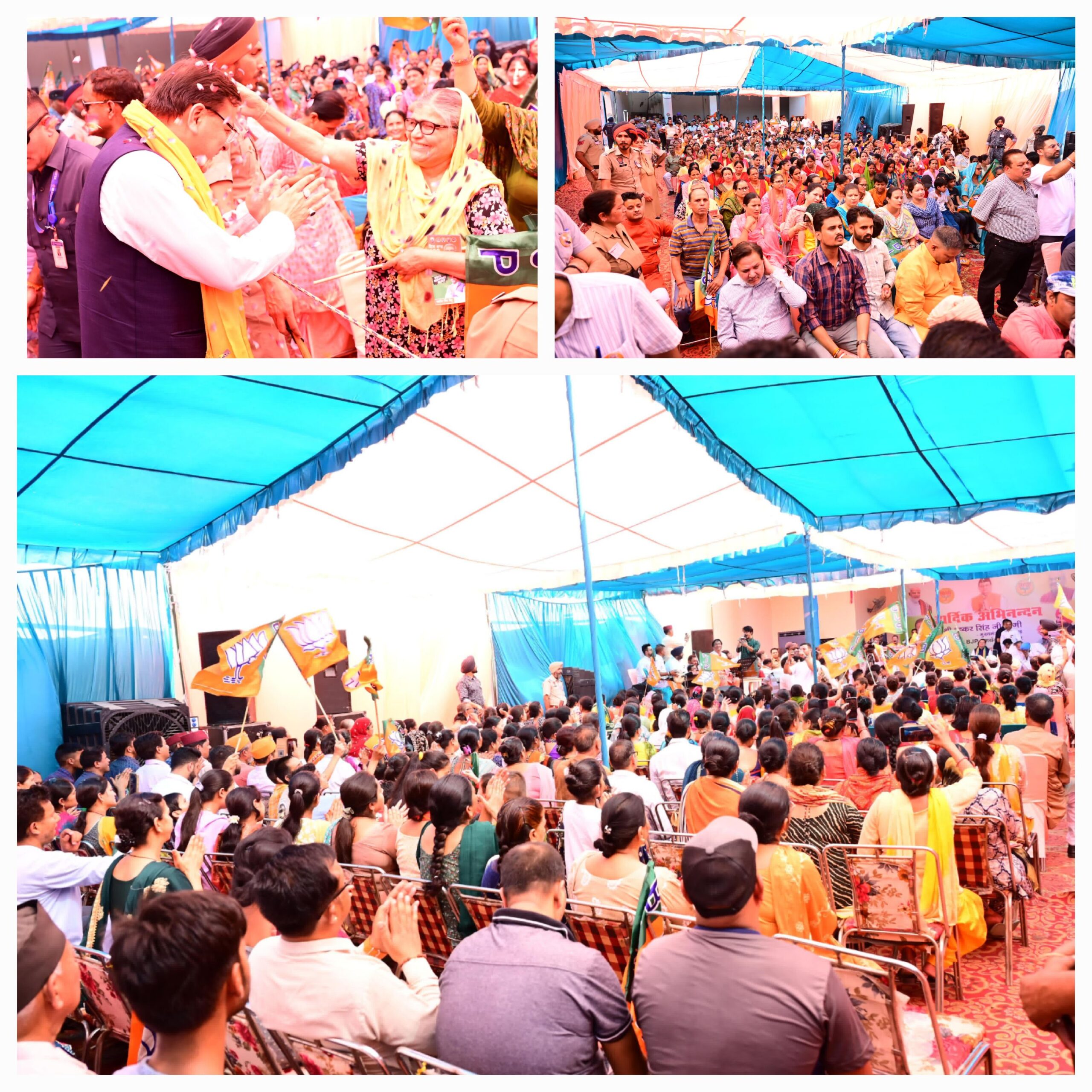 मुख्यमंत्री धामी ने लुधियाना, पंजाब में संसदीय क्षेत्र लुधियाना से भाजपा प्रत्याशी रवनीत सिंह बिट्टू के पक्ष में आयोजित जनसभा को किया संबोधित