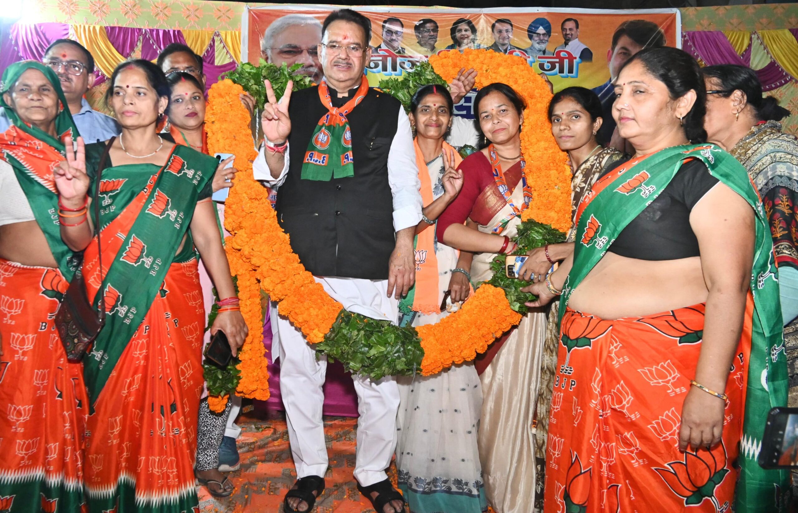 कैबिनेट मंत्री गणेश जोशी ने दिल्ली में दिखाया दम, सुबह किया जनसंपर्क और शाम तक कि ताबड़तोड़ जनसभाएं