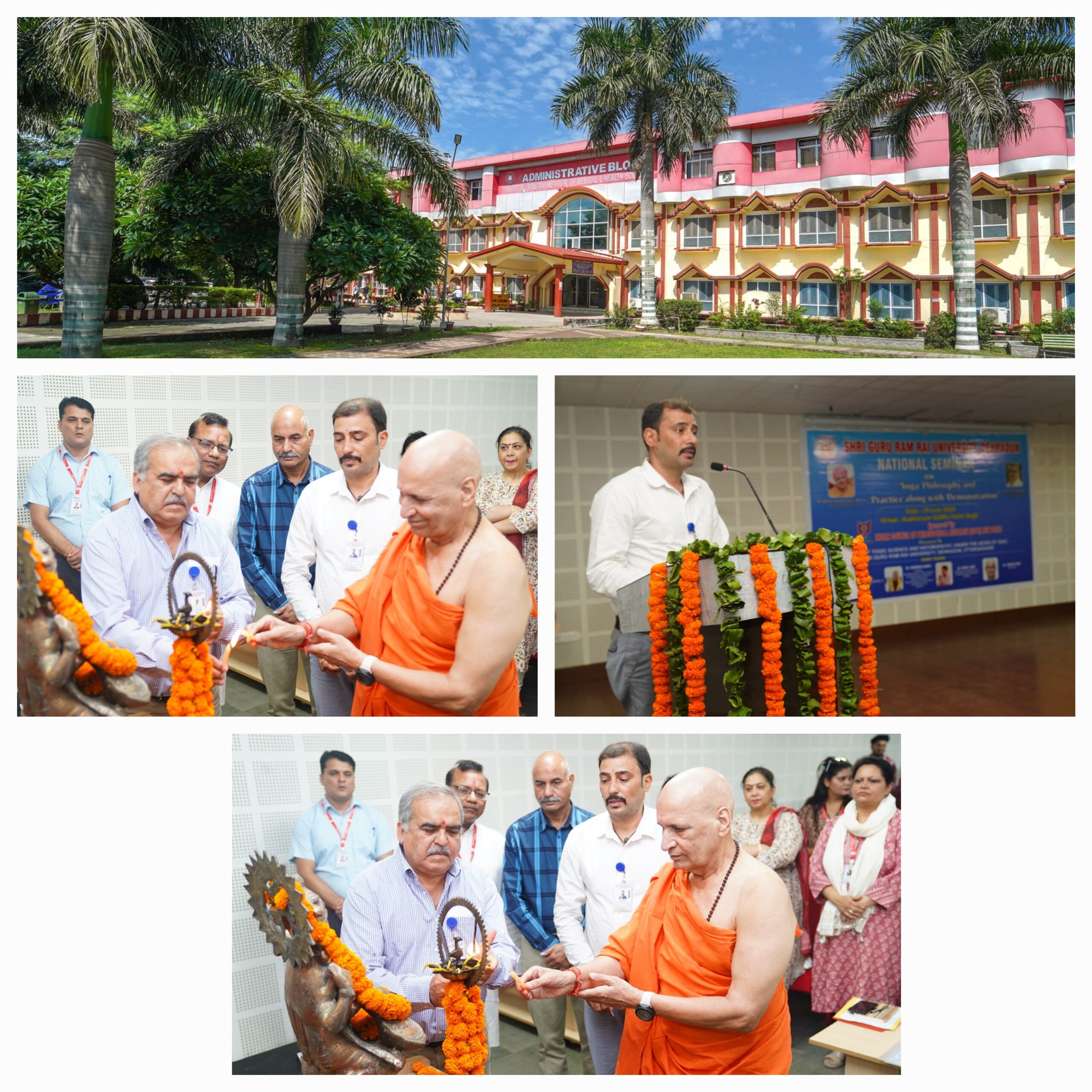 एसजीआरआरयू में योग दर्शन  पर मंथन को जुटे योग शोधार्थी