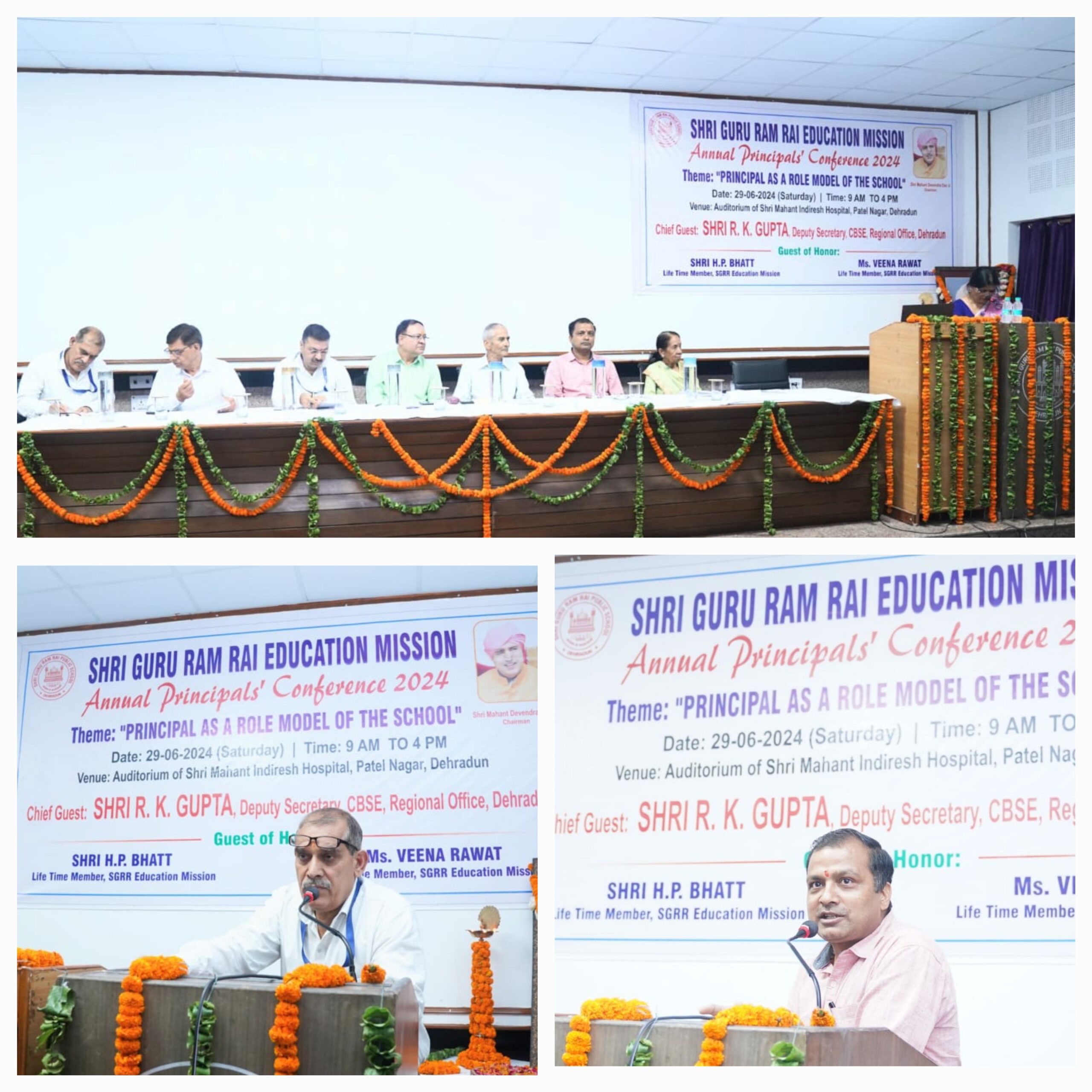 स्कूलों व बच्चों के सर्वांगीण विकास में प्रधानाचार्यों की भूमिका व उत्तरदायित्वों पर हुआ मंथन