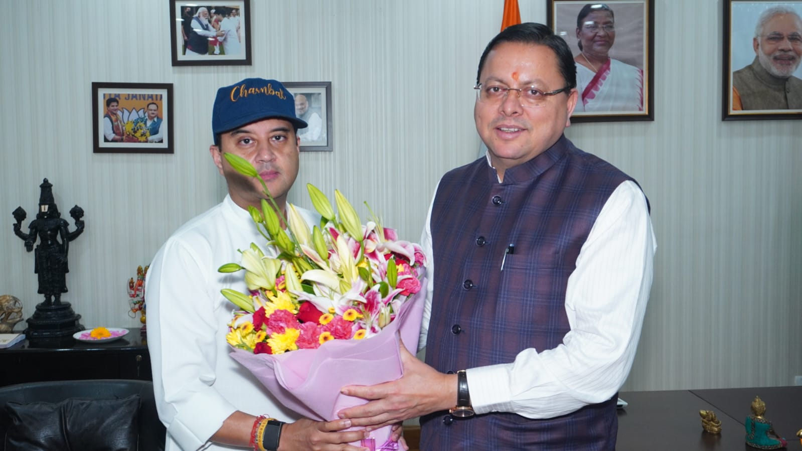 मुख्यमंत्री ने केंद्रीय संचार मंत्री से नैनीताल शहर में जाम से मुक्ति तथा यातायात व्यवस्था को सुदृढ़ करने के लिये नैनीताल नगर के मुख्य चौराहे पर स्थित डाकघर को अन्यत्र शिफ्ट करने का किया अनुरोध   