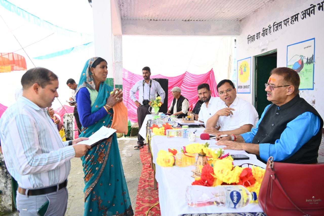 मंत्री जोशी ने कहा मातृशक्ति के लिए भी योजनाएं बनाई गई हैं जो धरातल पर उतर रही हैं   