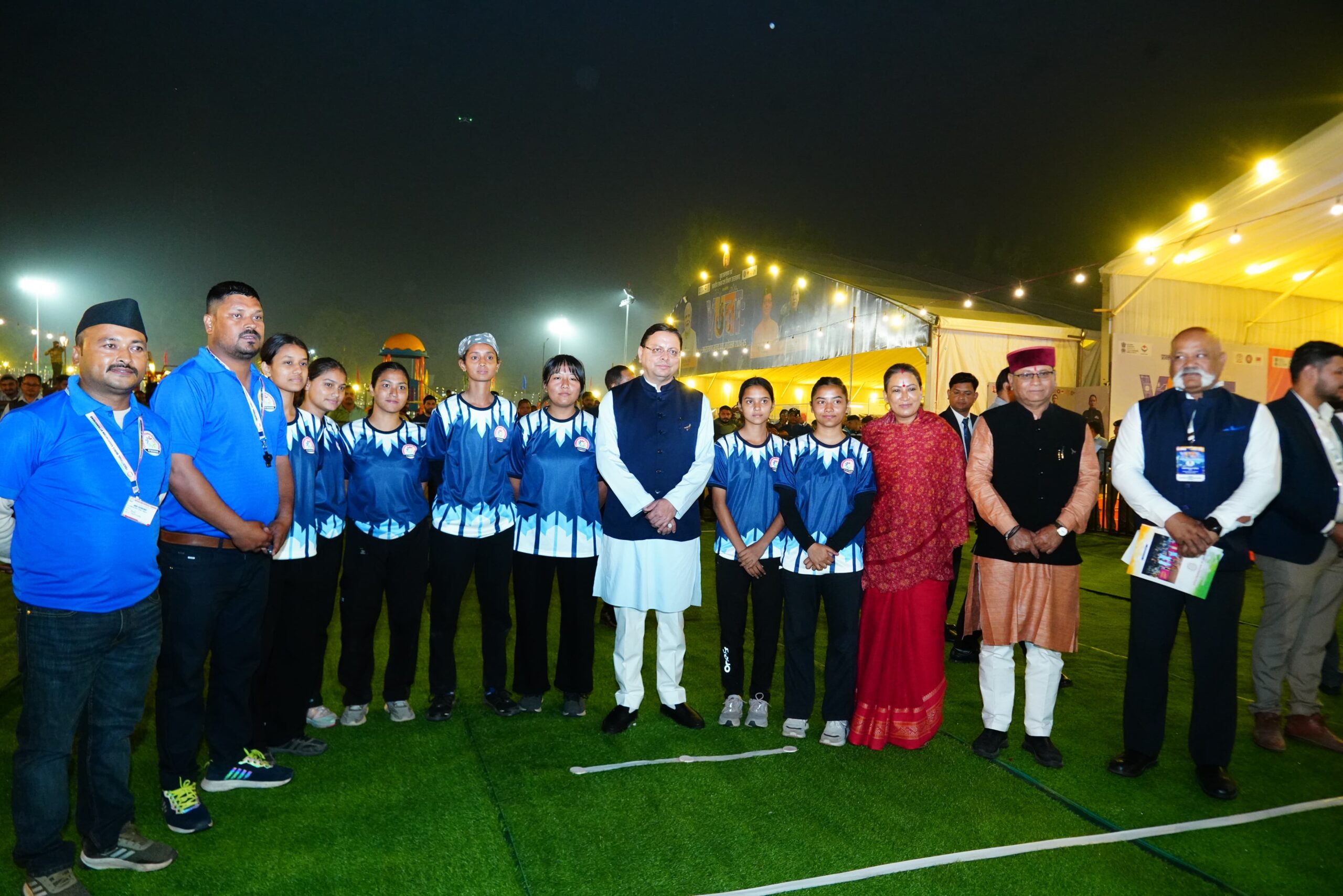 मुख्यमंत्री द्वारा लोकार्पण की गई योजनाओं में स्पोर्टस कालेज रायपुर में 200 बेड का हॉस्टल, बहुउद्देशीय हॉल, बॉक्सिंग हॉल का उच्चीकरण, हरिद्वार में बहुउद्देशीय हॉल का निर्माण कार्य शामिल है