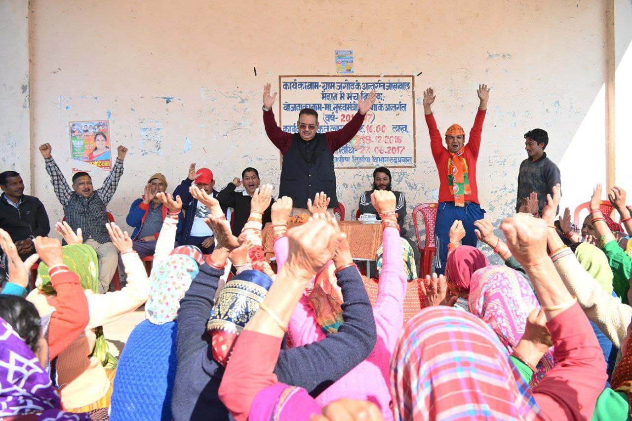 कैबिनेट मंत्री गणेश जोशी ने केदारनाथ उपचुनाव प्रचार के अंतिम चरणों में केदारनाथ विधानसभा के सतेराखाल गांव, अगस्त्यमुनि के ग्राम पंचायत जगोठ और ऊखीमठ के पाली थापंज गांव गुप्तकाशी के दुरुस्त गांवों में जाकर किया प्रचार   