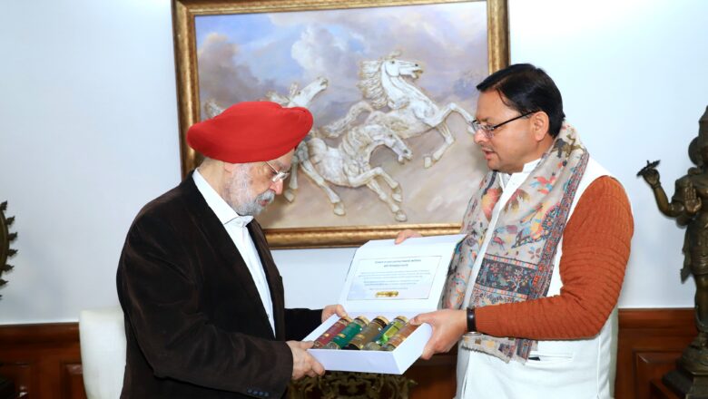 मुख्यमंत्री ने केंद्रीय मंत्री को उत्तराखंड में होने जा रहे राष्ट्रीय खेलों के लिए आमंत्रित किया   