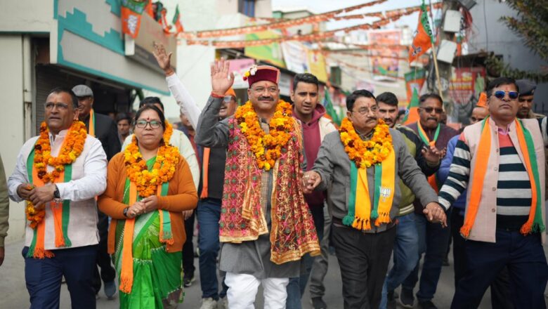 भारतीय जनता पार्टी ने एक कर्मठ कार्यकर्ता को प्रत्याशी बनाकर हमारे बीच भेजा है : विधायक उमेश शर्मा काऊ      