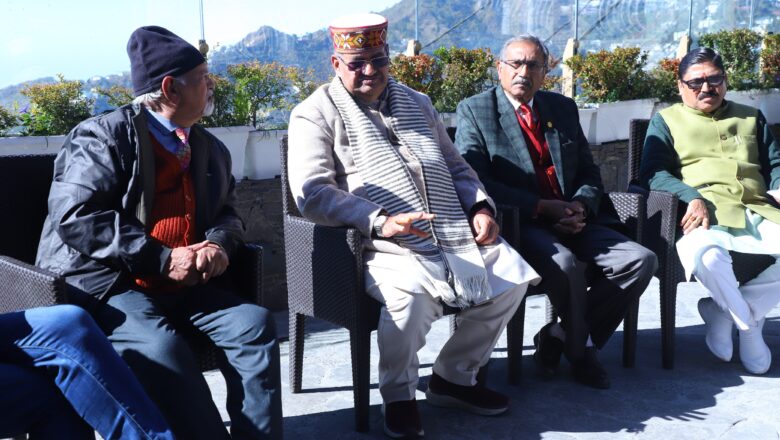 नगर पालिका परिषद मसूरी के चुनावों के दृष्टिगत होटल एसोसिएशन के पदाधिकारियों के साथ चुनावी बैठक कैबिनेट मंत्री गणेश जोशी ने की पढ़े पुरी रिपोर्ट 