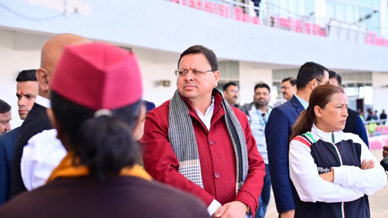 राष्ट्रीय खेलों के शुभारंभ अवसर पर प्रधानमंत्री नरेन्द्र मोदी के आगमन के दृष्टिगत पुलिस और प्रशासन को सभी व्यवस्थाएं बेहतर बनाने के निर्देश भी मुख्यमंत्री ने दिये है   