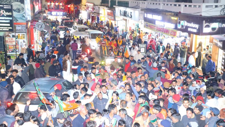 यह जीत केवल एक चुनावी परिणाम नहीं है, यह जनता के विश्वास और पार्टी की जनसेवा की नीति की जीत है : जोशी   