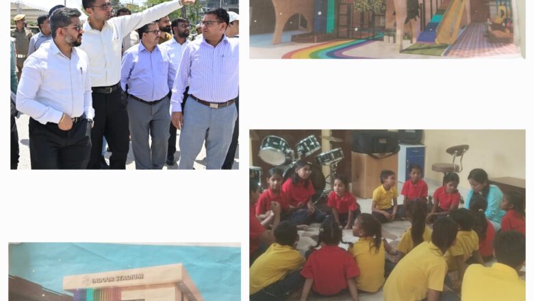 आधुनिक सुविधा और शैक्षणिक वातावरण के अनुकूलिता के अनुरूप हो रहा है भवन का निर्माण कार्य : डीएम