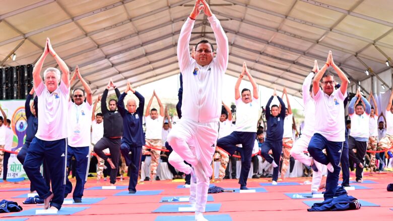 मुख्यमंत्री ने भराड़ीसैंण से दिया “हर घर योग, हर जन निरोग’’ का संदेश   