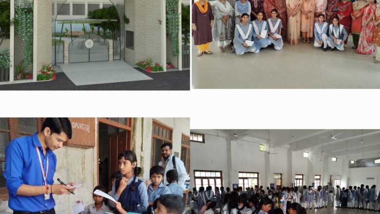 श्री महंत इन्दिरेश अस्पताल के निःशुल्क स्वास्थ्य शिविर में 353 छात्राओं, शिक्षकों और स्टाफ ने लिया परामर्श और जांच सेवाओं का लाभ