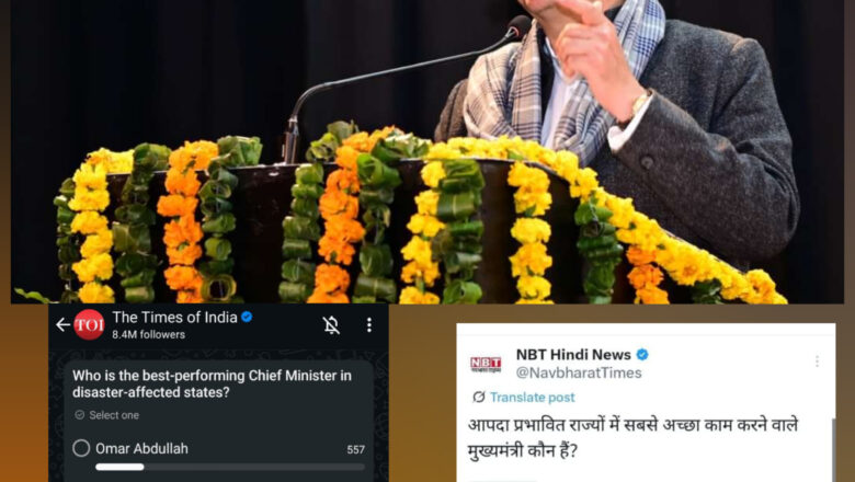 नवभारत टाइम्स और टाइम्स ऑफ इंडिया दोनों प्लेटफॉर्म्स पर धामी की लोकप्रियता ने दिखाया जनता का भरोसा