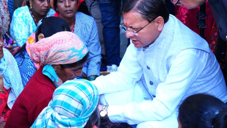 मुख्यमंत्री ने कहा आपदा से प्रभावित हर व्यक्ति की पीड़ा, सरकार की पीड़ा है
