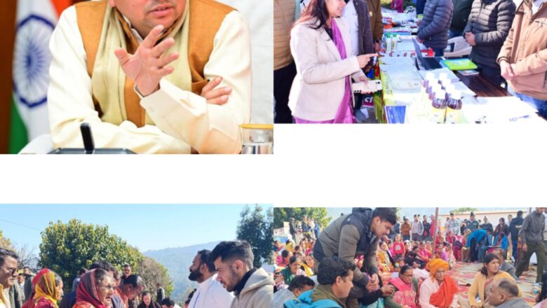 मुख्यमंत्री धामी के निर्देश पर प्रदेश में ‘जन-जन की सरकार – जन-जन के द्वार’ अभियान की शुरुआत