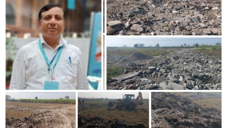 बंशीधर तिवारी बोले—कानून से खिलवाड़ बर्दाश्त नहीं, एमडीडीए ने 20 बीघा क्षेत्र में अवैध प्लॉटिंग खत्म की