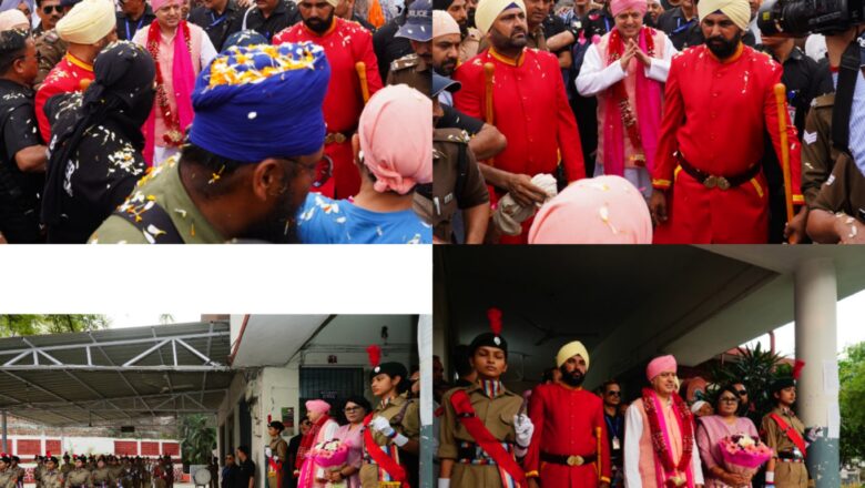 श्री महंत देवेंद्र दास जी महाराज के आशीर्वाद से दोपहर 11:45 बजे श्री दरबार साहिब पहुंचकर सम्पन्न हुई ऐतिहासिक नगर परिक्रमा