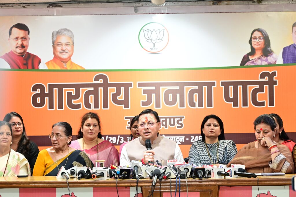 यह सिर्फ बिल नहीं था, यह नारी स्वाभिमान का सवाल था—जिसे विपक्ष ने ठुकराया!” : मुख्यमंत्री धामी