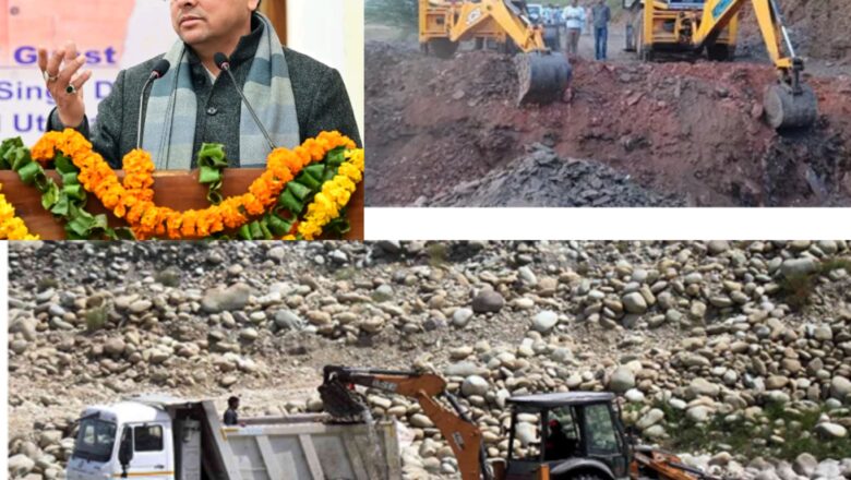 धामी मॉडल सुपरहिट खनन में लक्ष्य से 267 करोड़ ज्यादा कमाई, और खनन माफिया साफ