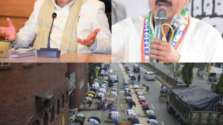 मुख्यमंत्री धामी का कांग्रेस पर हमला: वोट बैंक की राजनीति के लिए सड़क पर नमाज़ का समर्थन गलत।