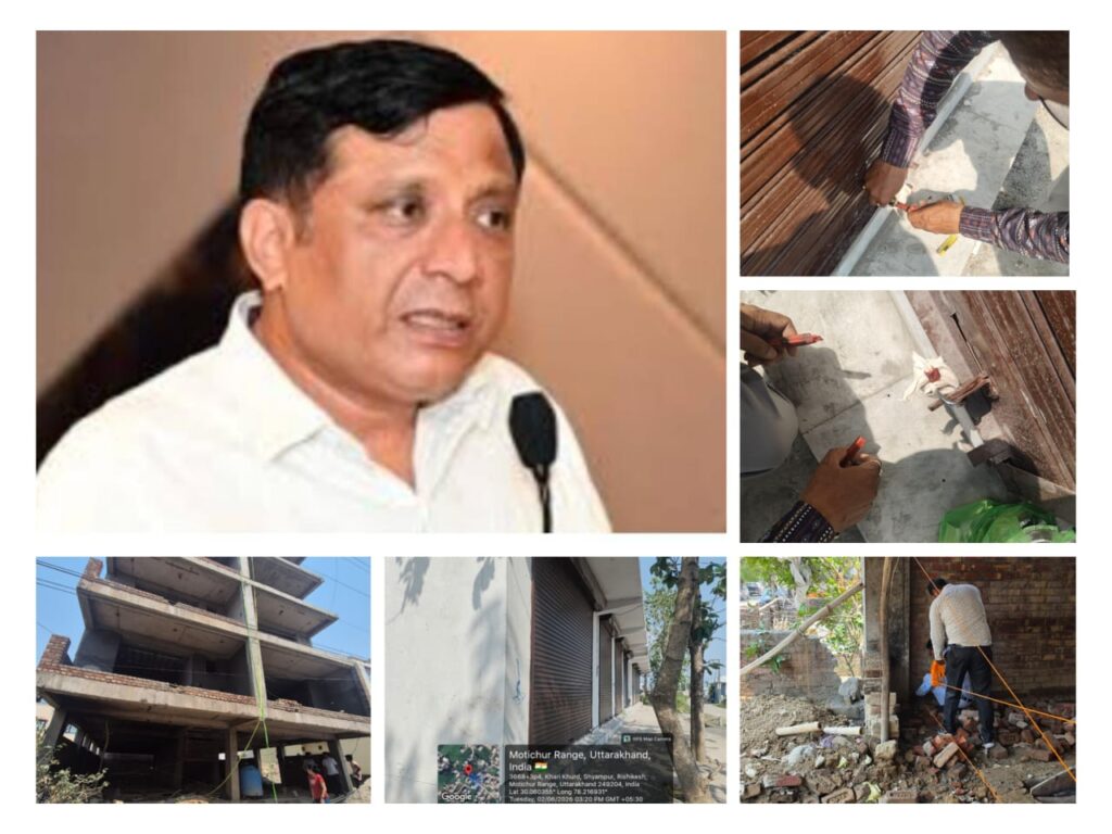 एमडीडीए उपाध्यक्ष बंशीधर तिवारी: अवैध निर्माण मास्टर प्लान और भवन निर्माण नियमों का उल्लंघन हैं